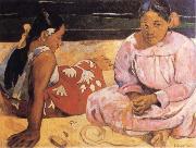 Paul Gauguin Tahitian Women France oil painting artist